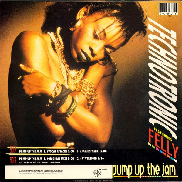 Technotronic feat. Felly ‎– Pump Up The Jam