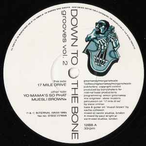 Down To The Bone ‎– Grooves Vol. 2